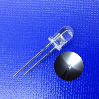 5mm 9000K WITH COLOR SUPER BRIGHT 22000MCD LENS BLACK GOLD BOND WIRE untuk lampu lalu lintas