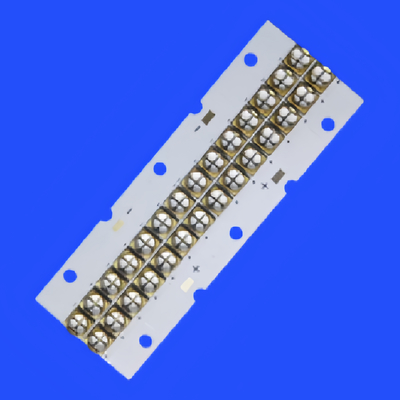 104*35mm 10435 385nm 395nm 405nm 240-400W 60deg UV Modul Untuk Identifikasi Anti-pemalsuan