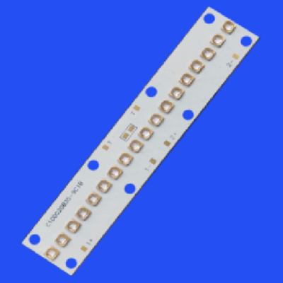 100*20mm 10020 385nm 395nm 405nm 30-50W 30deg 60deg Modul Pencahayaan UV Untuk Deteksi Fluoresensi