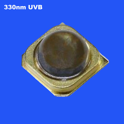 1W UVB 330nm Radiant Power 60deg 3838 SMD LED Chip 3838 SMD Diode untuk Sensor Cahaya